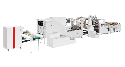 RZFD-330/450(W+D) High Speed Square Bottom Paper Bag Machine(Open Window+Patch Bag)