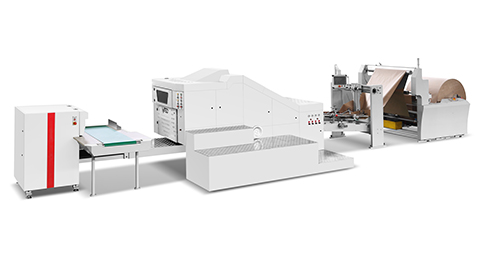 RZFD-450B High Speed Square Bottom Paper Bag Machine